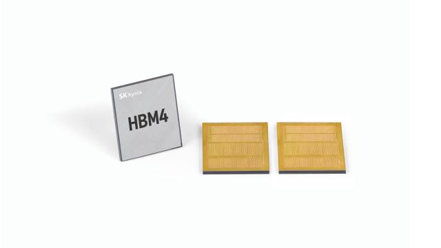 Image of SK hynix HBM4 that begun mass-production from late 2025 Courtesy of SK hynix 
