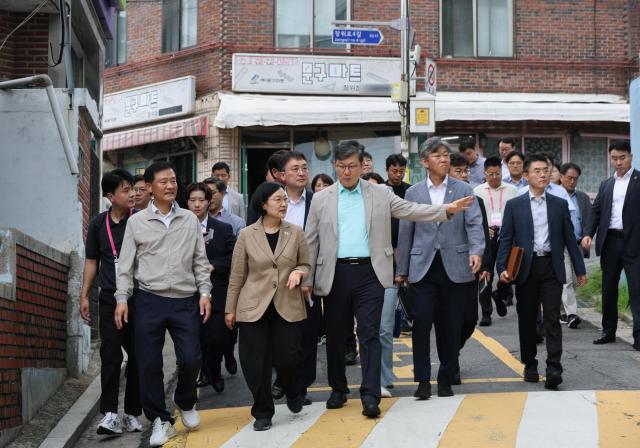 韓 총리 장위 14구역 재개발, 속도감 있게 진행