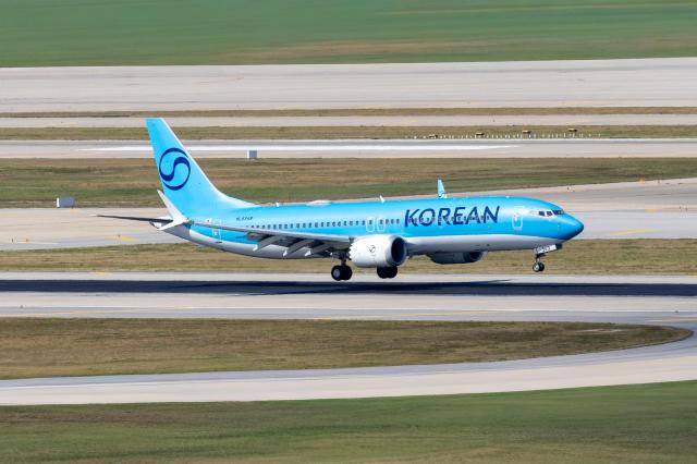대한항공 보잉737-8 항공기