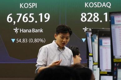 코스피, 美·이란 충돌에 하락 출발…장중 낙폭 만회하며 6800선 재탈환