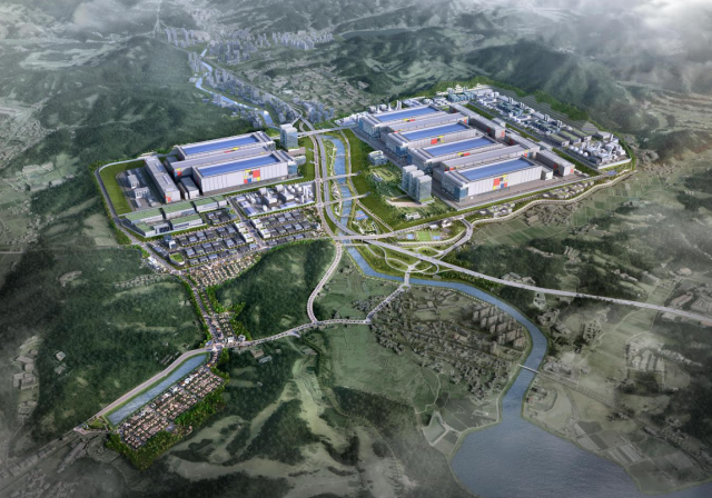 용인 첨단시스템반도체 국가산업단지 조감도 사진LH