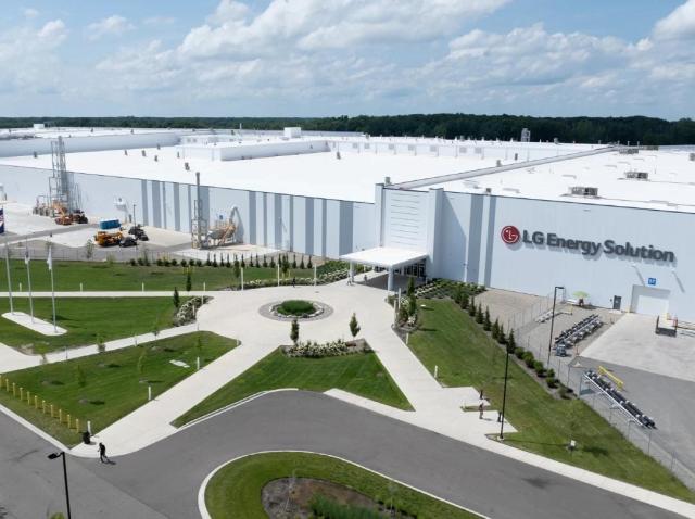 LG Energy Solutions plant in Lansing Michigan Courtesy of LG Energy Solution
