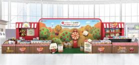 Công ty Korail Distribution khai trương cửa hàng pop-up sản phẩm táo tại ga Seoul