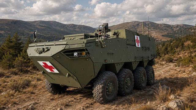 S. Korea builds armored ambulance for combat evacuation