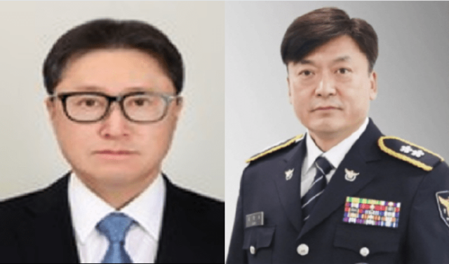 양영우 신임 광주경찰청장사진 왼쪽과 김호승 신임 전남경찰청장사진남도일보

