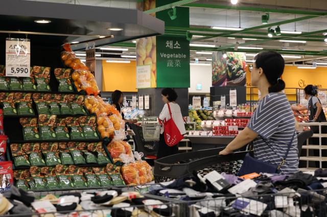 首尔市内一家大型超市【图片来源 韩联社】
