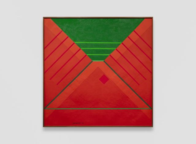 유영국1916–2002〈Work〉1971 Oil on canvas 137 x 137 cm 사진 Sebastiano Pellion di Persano 사진 국제갤러리 제공 