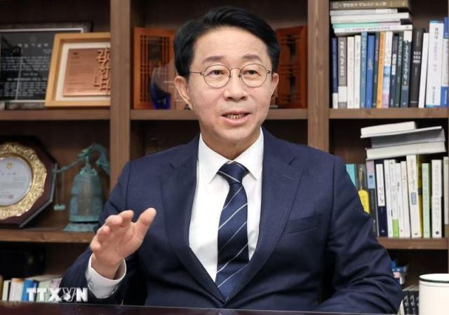 조정식 국회의장 사진베트남 통신사