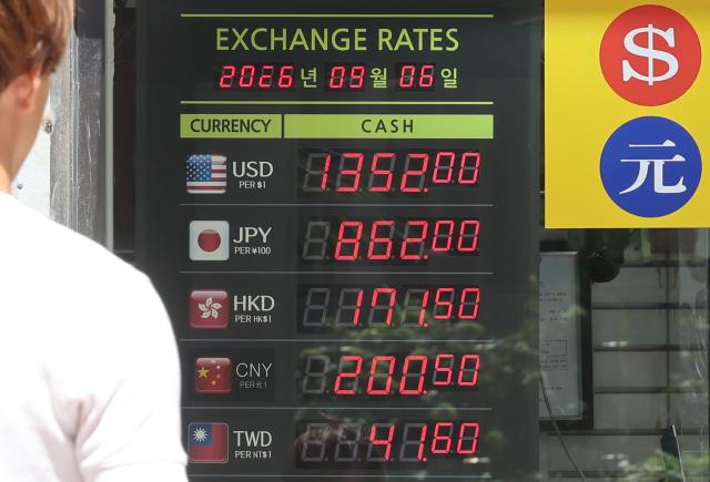 1350원도 밑돈 환율…1300원대 초반까지 하락 가능
