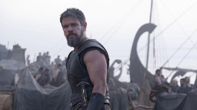 Matt Damon as Odysseus in the film The Odyssey Courtesy of Universal Pictures Korea
