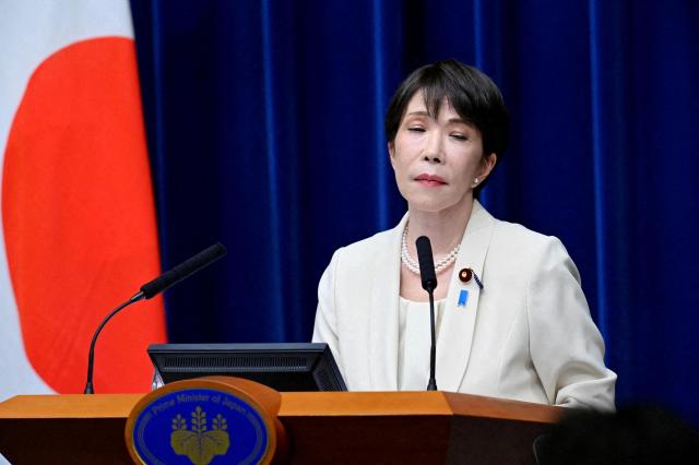 다카이치 사나에 일본 총리사진로이터연합뉴스
