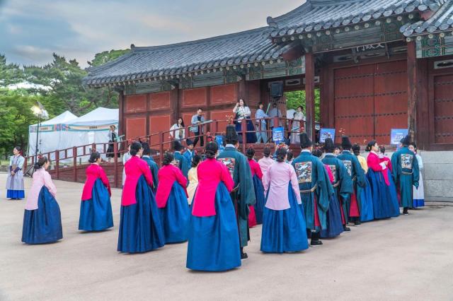 Hình ảnh chương trình “Yayeon tại Cung Changgyeong”
Cơ quan Di sản Quốc gia Hàn Quốc cung cấp