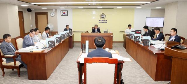 제371회 임시회 제1차 농수산해양위원회 모습사진충남도의회