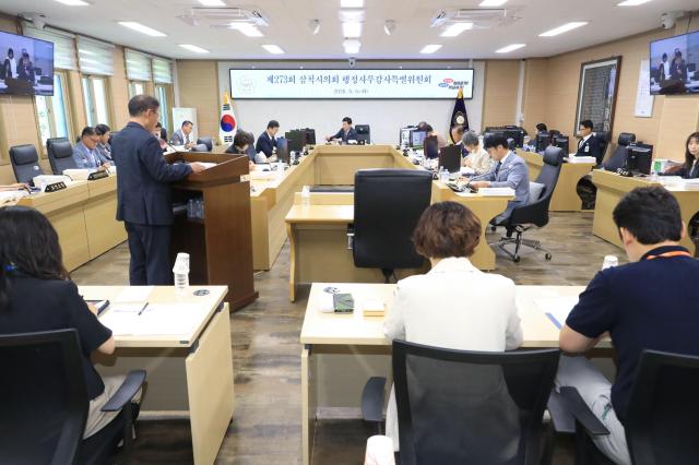 제273회 삼척시의회 제1차 정례회 행정사무감사 2일차 회의 사진삼척시의회