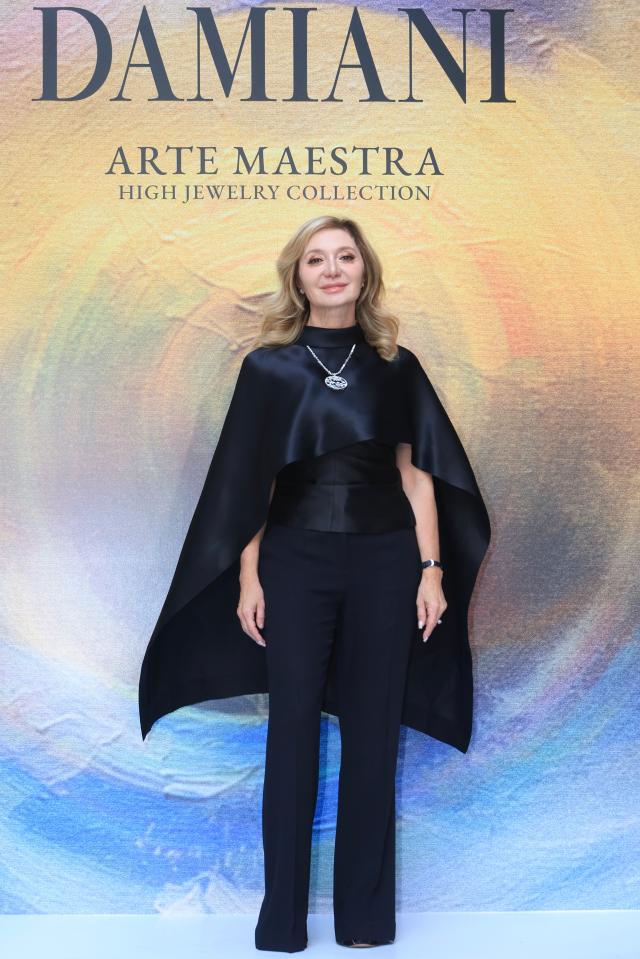 Silvia Grassi Damiani, vice chair of Damiani, attends photo call