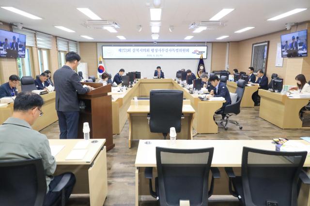 제273회 삼척시의회 제1차 정례회 행정사무감사 4일차 회의 사진삼척시의회