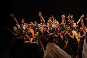 Mugamseogi, healing dance in five colors of tears