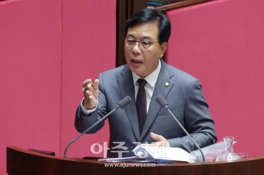[포토] 대정부 질문하는 송언석 의원