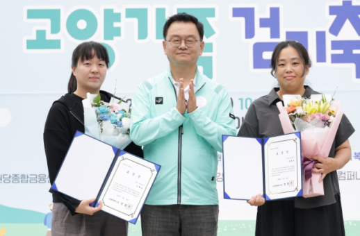 민경선표 가족행복도시 시동...시민 1천명과 호수공원 동행