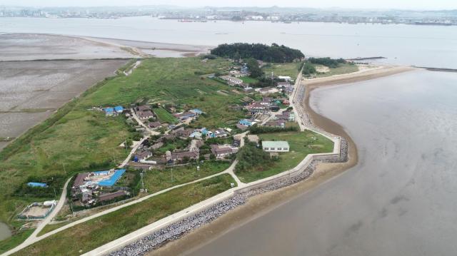 유부도 전경사진서천군