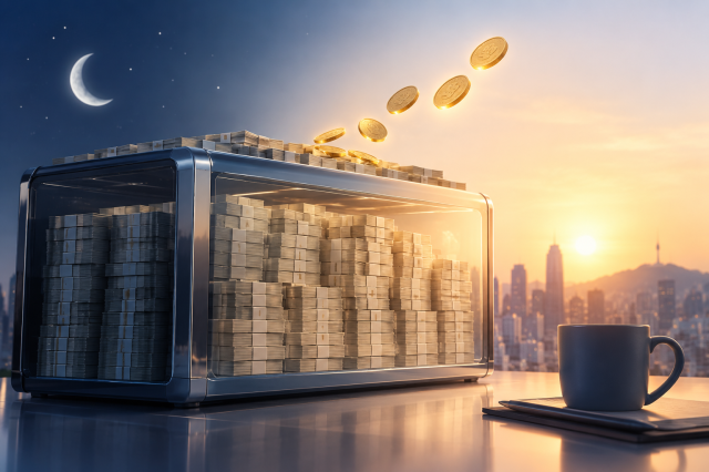106 تريليون وون في حسابات الإدارة المالية الشاملة... فائدة يومية تتجاوز 8 مليارات وون مع ارتفاع أسعار الفائدة