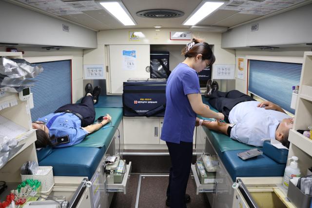 동해해경청 ‘사랑의 헌혈’ 참여로 생명 나눔 실천 앞장서 사진동해해경청