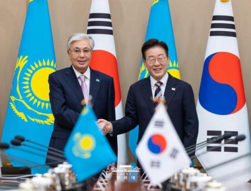 Korea, Kazakhstan sign oil, nuclear fuel deals and upgrade ties
