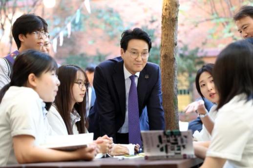 안민석 교육감, 책·예술·스포츠가 학교 일상으로...오남고 RAS교육 확산 나선다