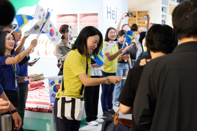 17일 이케아 신세계 백화점 대구점 오픈런 현장 사진이케아 코라아