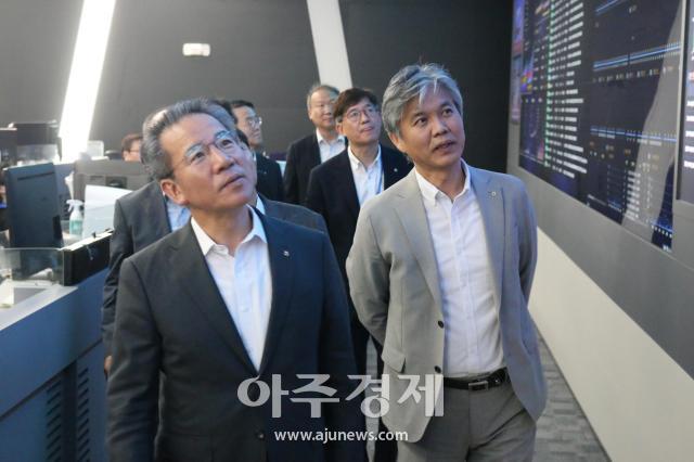 박서홍 농협중앙회 부회장, NH통합IT센터 찾아 추석 연휴 대비 현장 경영