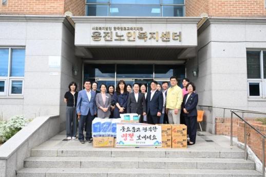 행복한 설명절 보내세요…완주군의회, 사회복지시설 위문