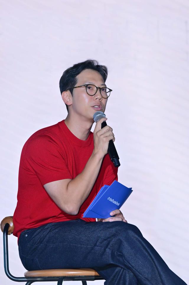 Netflixs Park Young-sun takes part in a panel discussion at The Trade Desk TTD Open Forum Courtesy of Netflix