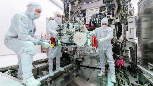 ASML commands a near monopoly in EUV lithography essential for nanometer chipmaker ASML