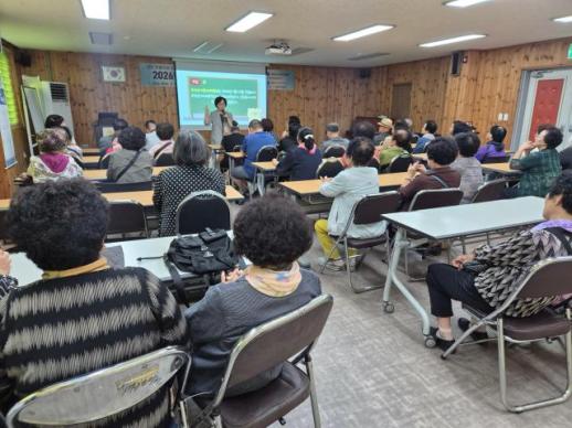 불편한 점 직접 듣습니다…울릉군시각장애인등생활지원센터 이용자 간담회