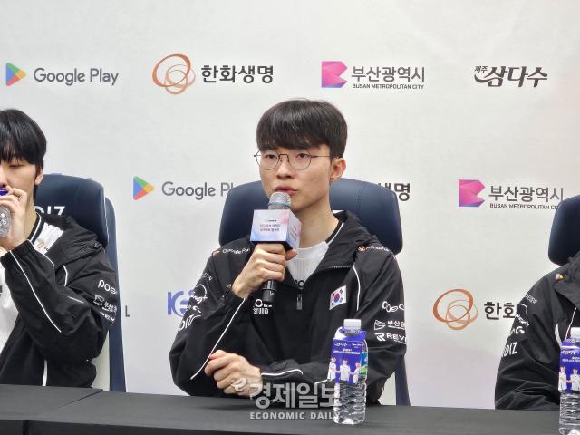 ‘페이커’ 이상혁 선수사진선재관 기자