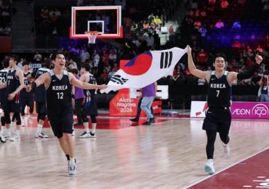 [AG 2026] 한국 남자농구, 적지서 일본 꺾었다…12년 만에 아시안게임 금메달