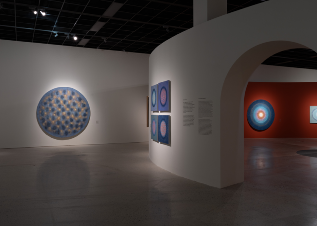 Vista de la exposición retrospectiva de Bang Hye-ja 