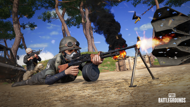 In game footage of PUBG Battlegrounds Courtesy of Krafton
