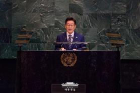 Lee pledges push to revive US–North Korea talks, build lasting peace