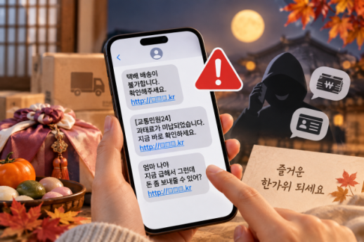 قبل النقر على الرابط… تحذيرات من رسائل احتيالية بشأن الطرود والمخالفات المرورية في فترة عطلة تشوسوك
