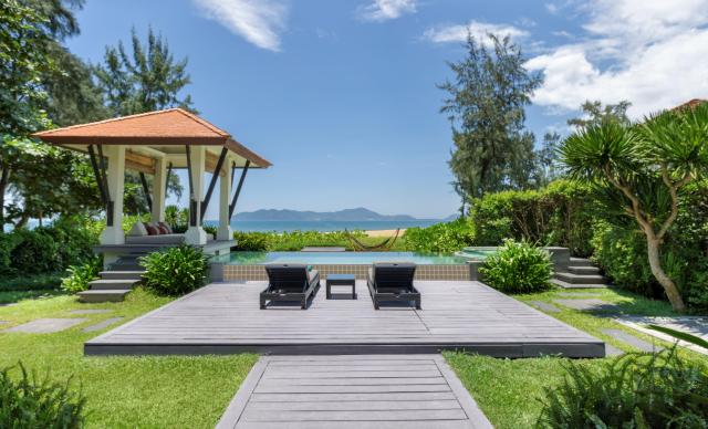Villa privada con piscina de bienestar del Banyan Tree Lang Co