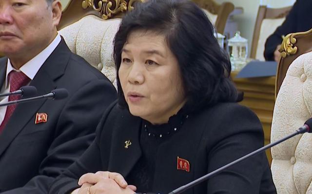 北외무상 핵 보유 의지, 천년 지나도 불변…한미일 비핵화 성명 반발