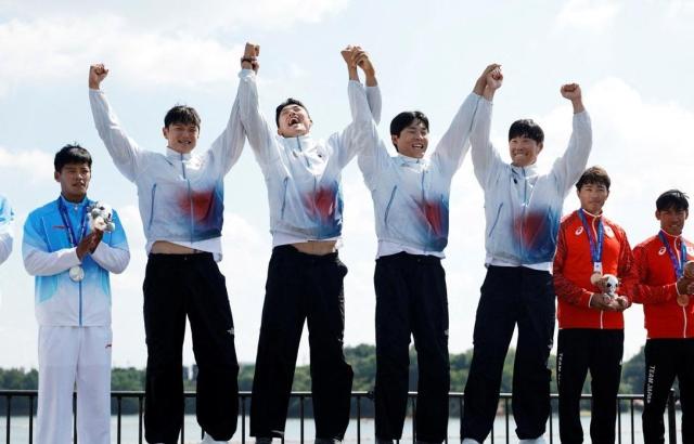 Corea del Sur conquista segundo oro en canotaje sprint: Jo Gwang-hee y Kim Hyo-bin se coronan bicampeones en Aichi-Nagoya