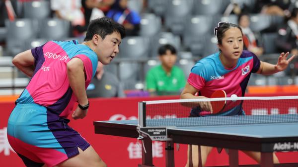 Los campeones mundiales Lim Jong-hun y Shin Yu-bin no logran superar a China; se conforman con medalla de bronce en dos Juegos Asiáticos consecutivos