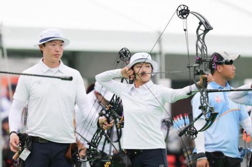 Tiro con arco de Corea del Sur: recurvo y compuesto avanzan a semifinales en los Juegos Asiáticos de Aichi-Nagoya