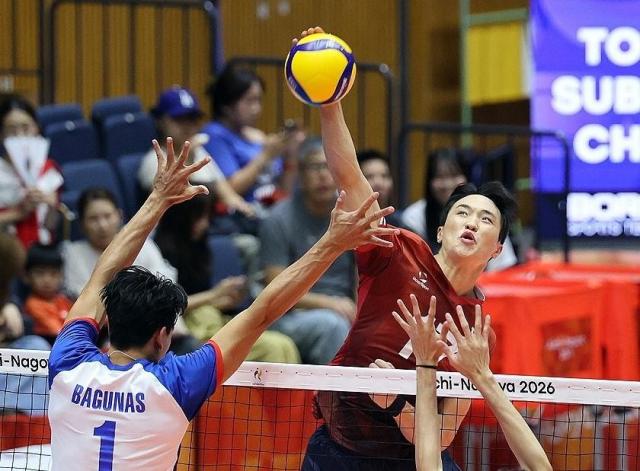Voleibol masculino de Corea del Sur vence a Taiwán y avanza a cuartos de final en los Juegos Asiáticos de Aichi-Nagoya