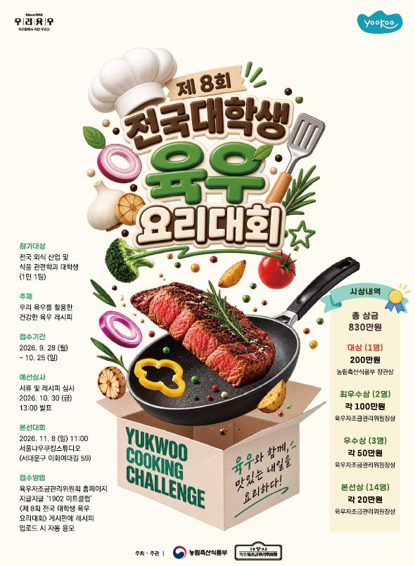 ¡Todos los estudiantes universitarios amantes de la carne, a participar! Convocatoria abierta para el Concurso de Cocina de Carne de Res para Estudiantes Universitarios