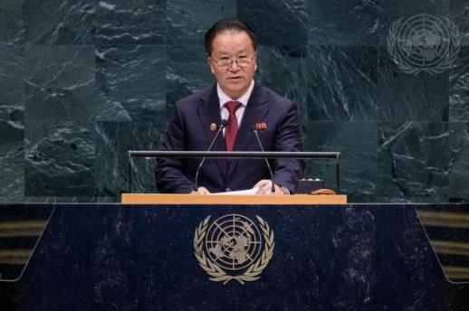 N. Korea declares nuclear status irreversible: UN address