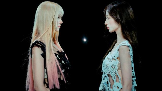 Members of NMIXX appear in a trailer image for the groups upcoming sixth mini album Strange Muse Courtesy of JYP Entertainment