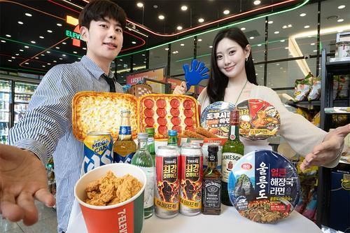 中秋叠加亚运会  韩国便利店迎来观赛消费热